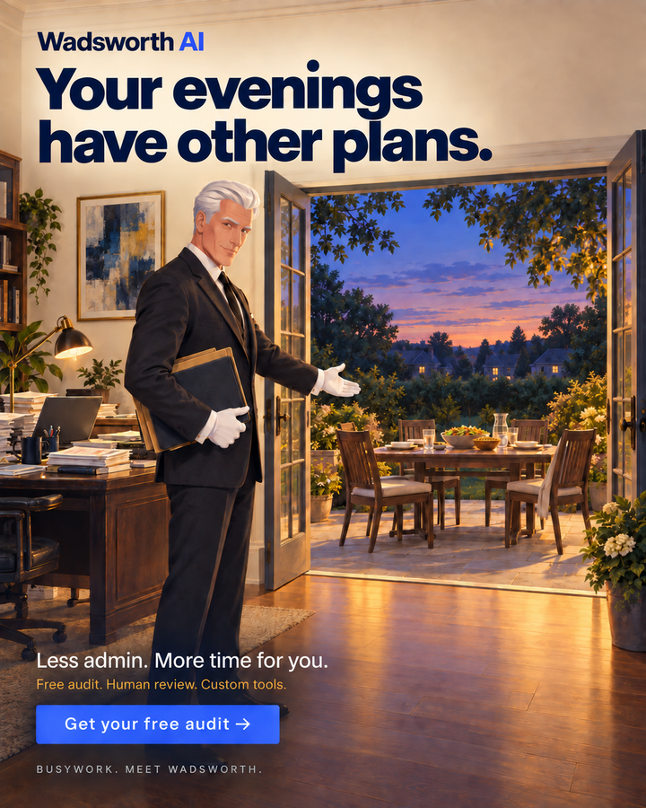 Your evenings have other plans.